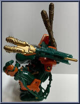 Robotation Michaelangelo from Teenage Mutant Ninja Turtles - Muta Force manufactured by Playmates [Loose]