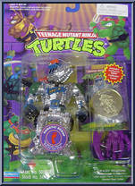 Robotic Bebop [Reissue] from Teenage Mutant Ninja Turtles - 1994 - Basic Figures (with Cards) manufactured by Playmates [Front]