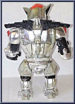 Robotic Rocksteady from Teenage Mutant Ninja Turtles - 1993 - Basic Figures manufactured by Playmates [Loose]