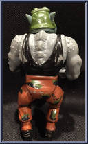 Rocksteady (Soft Head) from Teenage Mutant Ninja Turtles - 1988 - Basic Figures manufactured by Playmates [Loose]