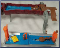 Carry Along Sai Playset (with Cards) from Teenage Mutant Ninja Turtles - Mini Mutants manufactured by Playmates [Loose]