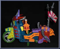 Samurai Scooter from Teenage Mutant Ninja Turtles - 1992 - Accessories manufactured by Playmates [Loose]