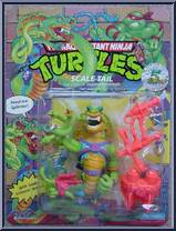 Scale Tail  from Teenage Mutant Ninja Turtles - 1992 - Basic Figures manufactured by Playmates [Front]