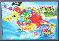 Scuba Divin' Raph with Psych Out Spin Out Suba Tube from Teenage Mutant Ninja Turtles - Surfin' Ninja manufactured by Playmates [Back]