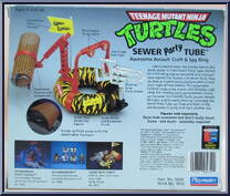 Sewer Party Tube [Reissue] from Teenage Mutant Ninja Turtles - 1998 - Accessories manufactured by Playmates [Back]