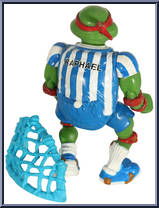 Shell Kickin' Raph from Teenage Mutant Ninja Turtles - Sewer Sports Allstar Turtles manufactured by Playmates [Loose]