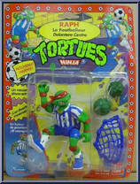 Shell Kickin' Raph from Teenage Mutant Ninja Turtles - Sewer Sports Allstar Turtles manufactured by Playmates [Front]