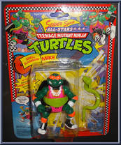 Shell Slammin' Mike from Teenage Mutant Ninja Turtles - Sewer Sports Allstar Turtles manufactured by Playmates [Front]