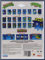 Shredder [Reissue] from Teenage Mutant Ninja Turtles - 1992 - Basic Figures manufactured by Playmates [Back]