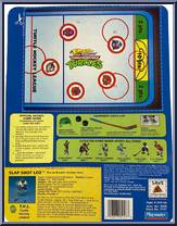 Slap Shot Leo from Teenage Mutant Ninja Turtles - Sewer Sports Allstar Turtles manufactured by Playmates [Back]