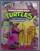 Splinter from Teenage Mutant Ninja Turtles - 1988 - Basic Figures manufactured by Playmates [Front]