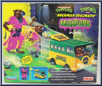 Road Ready Splinter from Teenage Mutant Ninja Turtles - Road Ready Mutations manufactured by Playmates [Front]