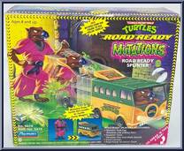 Road Ready Splinter from Teenage Mutant Ninja Turtles - Road Ready Mutations manufactured by Playmates [Front]