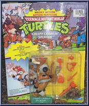 Creepy Crawlin' Splinter from Teenage Mutant Ninja Turtles - Wacky Action manufactured by Playmates [Front]