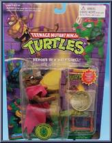 Splinter [Reissue] from Teenage Mutant Ninja Turtles - 1995 - Basic Figures (with Coins) manufactured by Playmates [Front]
