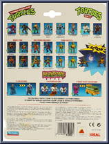 Super Mike [Reissue] from Teenage Mutant Ninja Turtles - Sewer Heroes manufactured by Playmates [Back]