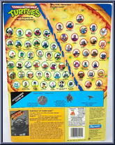Super Mike from Teenage Mutant Ninja Turtles - Sewer Heroes manufactured by Playmates [Back]