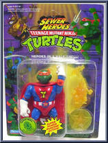 Super Mike from Teenage Mutant Ninja Turtles - Sewer Heroes manufactured by Playmates [Front]