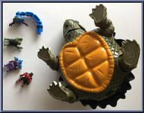 Mutant Tokka Technodrome Playset (with Cards) from Teenage Mutant Ninja Turtles - Mini Mutants manufactured by Playmates [Loose]