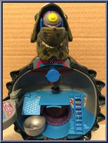 Mutant Tokka Technodrome Playset (with Cards) from Teenage Mutant Ninja Turtles - Mini Mutants manufactured by Playmates [Loose]