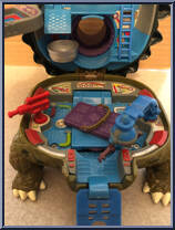 Mutant Tokka Technodrome Playset (with Cards) from Teenage Mutant Ninja Turtles - Mini Mutants manufactured by Playmates [Loose]
