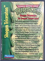 Shogun Triceraton (with Card) from Teenage Mutant Ninja Turtles - Shogun Turtles manufactured by Playmates [Card]