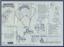 Turtle Trooper from Teenage Mutant Ninja Turtles - 1988 - Accessories manufactured by Playmates [Instructions]