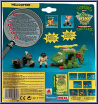 Turtle Transports - Mutant Military Combo (with Card) from Teenage Mutant Ninja Turtles - Mini Mutants manufactured by Playmates [Back]