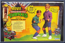 Samurai Fun Set:  Samurai Raph from Teenage Mutant Ninja Turtles - 1993 Movie III - Role Play manufactured by Playmates [Front]