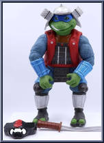 Giant Movie III Samurai Leo from Teenage Mutant Ninja Turtles - 1993 Movie III - Giant manufactured by Playmates [Loose]
