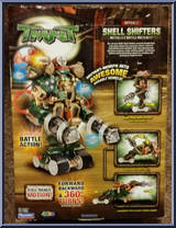 Raphael from Teenage Mutant Ninja Turtles - 2007 Movie - Shell Shifters manufactured by Playmates [Back]