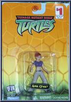 April O'Neil from Teenage Mutant Ninja Turtles - Animated - Mini 2 Inch Figures manufactured by Playmates [Front]