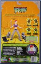 April O'Neil from Teenage Mutant Ninja Turtles - Animated - Basic Assortment - 2003 manufactured by Playmates [Back]