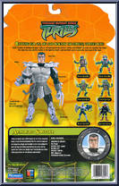 Armorized Shredder from Teenage Mutant Ninja Turtles - Animated - Basic Assortment - 2003 manufactured by Playmates [Back]