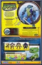 Dark Leo from Teenage Mutant Ninja Turtles - Animated - Fast Forward manufactured by Playmates [Back]