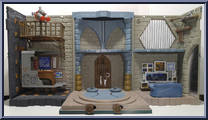 Folding Lair Playset from Teenage Mutant Ninja Turtles - Animated - Accessories manufactured by Playmates [Loose]