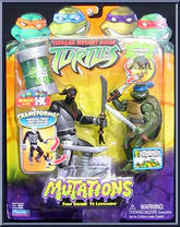 Foot Soldier vs Leonardo Action Figure
