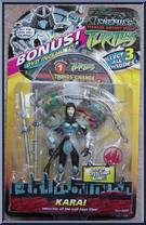 Karai (Bonus DVD) from Teenage Mutant Ninja Turtles - Animated - Bonus DVD Figures - 2005 manufactured by Playmates [Front]