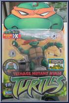Michaelangelo from Teenage Mutant Ninja Turtles - Animated - Basic Assortment - 2003 manufactured by Playmates [Front]