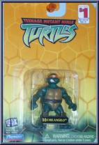 Michelangelo from Teenage Mutant Ninja Turtles - Animated - Mini 2 Inch Figures manufactured by Playmates [Front]