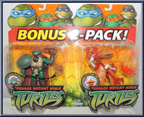 Turtle Titan Mike / Foot Fire Mystic Action Figure