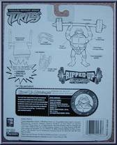 Ripped Up: Mike from Teenage Mutant Ninja Turtles - Animated - Mini 3 Inch Figures manufactured by Playmates [Back]