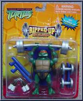 Ripped Up: Mike from Teenage Mutant Ninja Turtles - Animated - Mini 3 Inch Figures manufactured by Playmates [Front]
