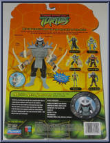 Multi-Arm Shredder from Teenage Mutant Ninja Turtles - Animated - Basic Assortment - 2004 manufactured by Playmates [Back]