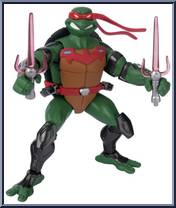 Raphael from Teenage Mutant Ninja Turtles - Animated - Fast Forward manufactured by Playmates [Loose]