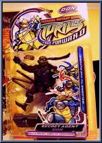 Secret Agent Don (UK Release) from Teenage Mutant Ninja Turtles - Animated - Fast Forward manufactured by Playmates [Front]