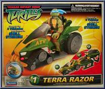 Shell Striker: Terra Razor from Teenage Mutant Ninja Turtles - Animated - Accessories manufactured by Playmates [Front]