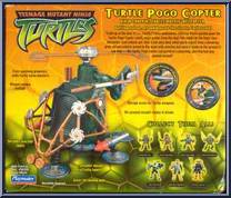 Turtle Pogo Copter from Teenage Mutant Ninja Turtles - Animated - Accessories manufactured by Playmates [Back]