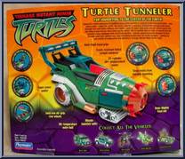 Turtle Tunneler from Teenage Mutant Ninja Turtles - Animated - Accessories manufactured by Playmates [Back]