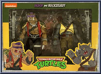 Bebop and Rocksteady from Teenage Mutant Ninja Turtles - Classic Cartoon - Multi-Packs manufactured by Neca [Front]